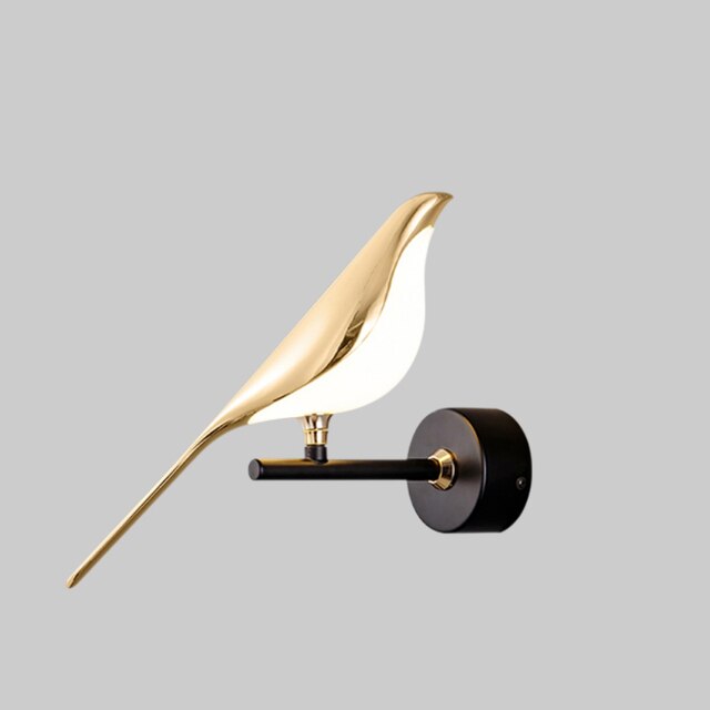 Double Bird LED Wall Light with Adjustable Magnetic Design