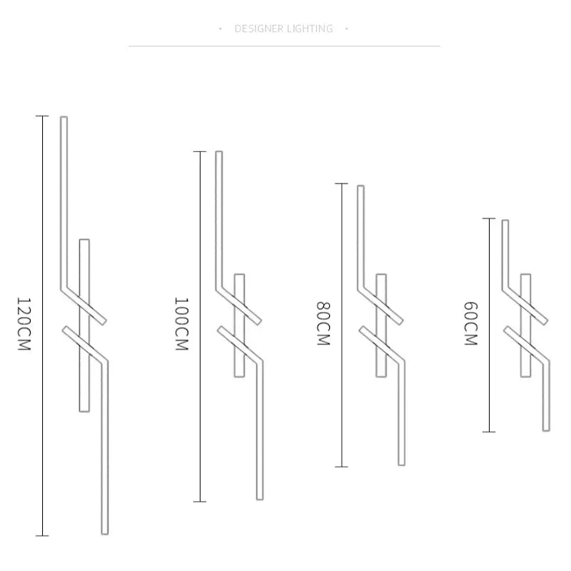Modern LED Ceiling Light with Sleek Linear Design for Stylish Illumination