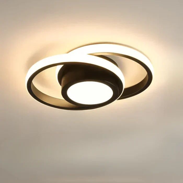 Modern Loop LED Flush Mount Ceiling Light