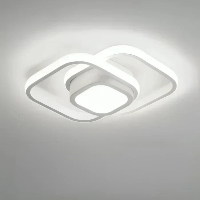 Modern Loop LED Flush Mount Ceiling Light