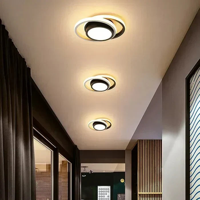 Modern Loop LED Flush Mount Ceiling Light