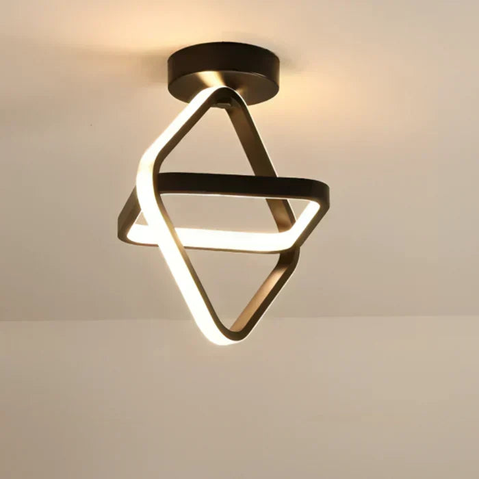Modern Loop LED Flush Mount Ceiling Light