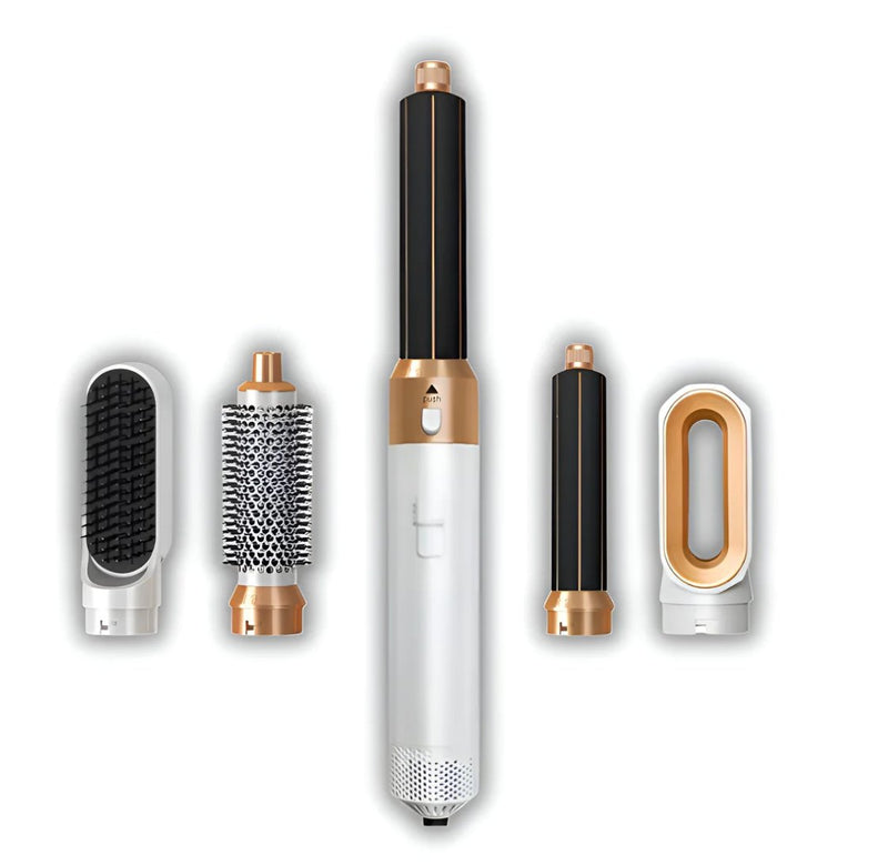 5-in-1 Hot Air Hair Styler with Interchangeable Attachments