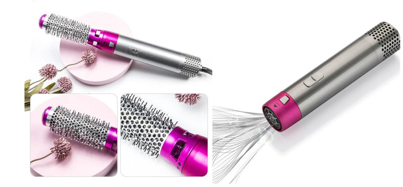 5-in-1 Hot Air Hair Styler with Interchangeable Attachments