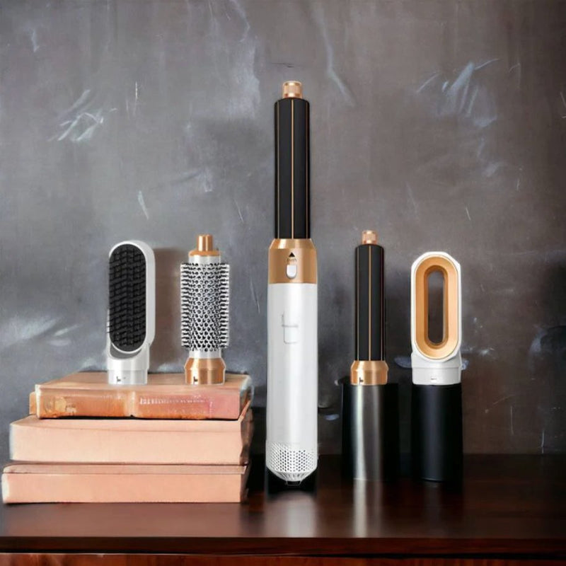 5-in-1 Hot Air Hair Styler with Interchangeable Attachments