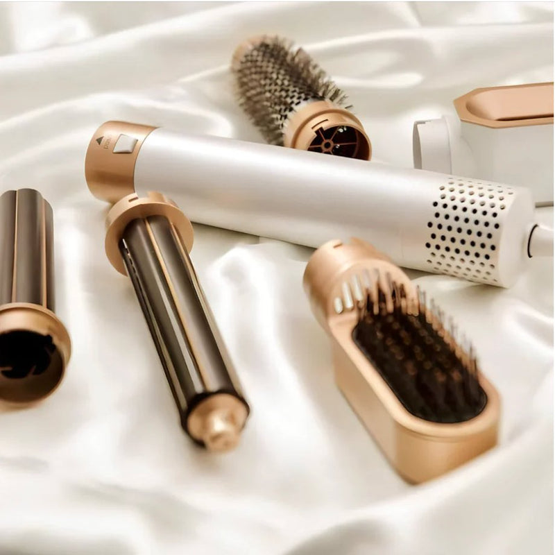 5-in-1 Hot Air Hair Styler with Interchangeable Attachments
