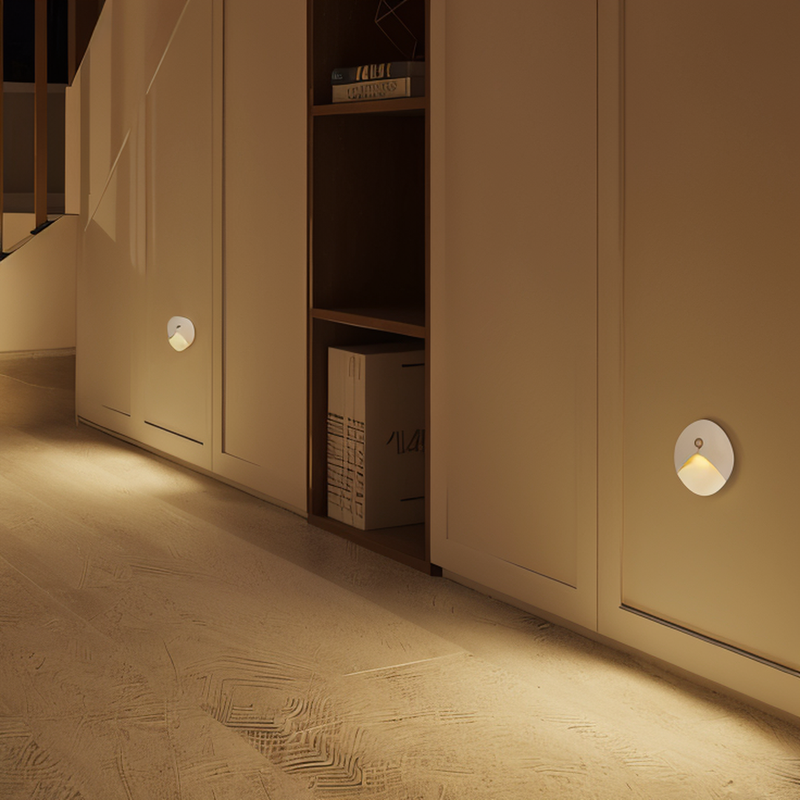 LED Wall Lamp with Motion Sensor and IP65 Protection