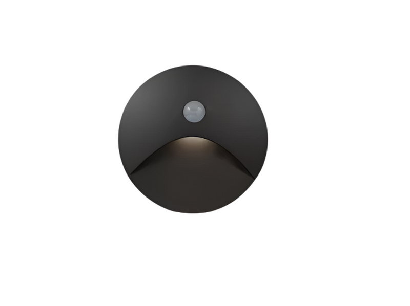 LED Wall Lamp with Motion Sensor and IP65 Protection
