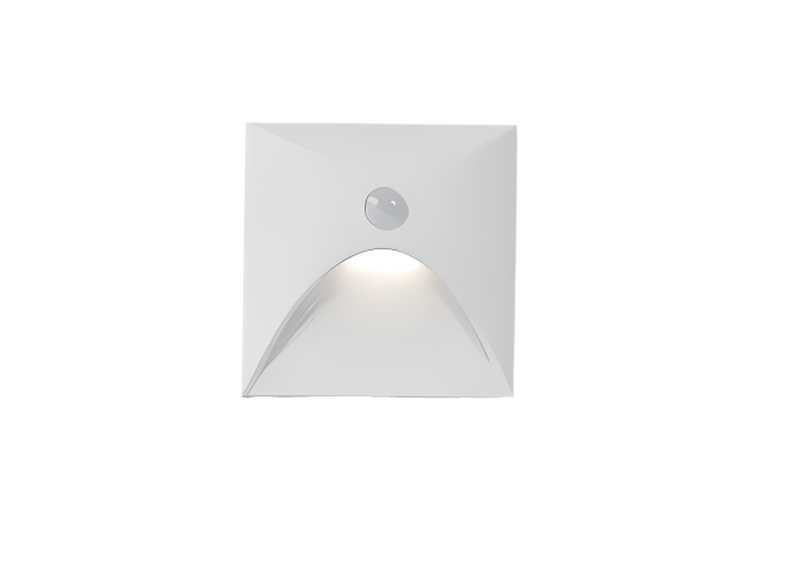 LED Wall Lamp with Motion Sensor and IP65 Protection