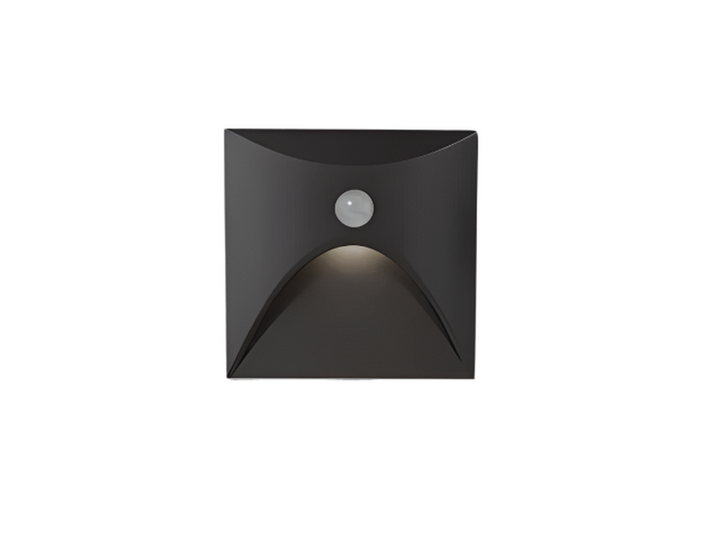 LED Wall Lamp with Motion Sensor and IP65 Protection