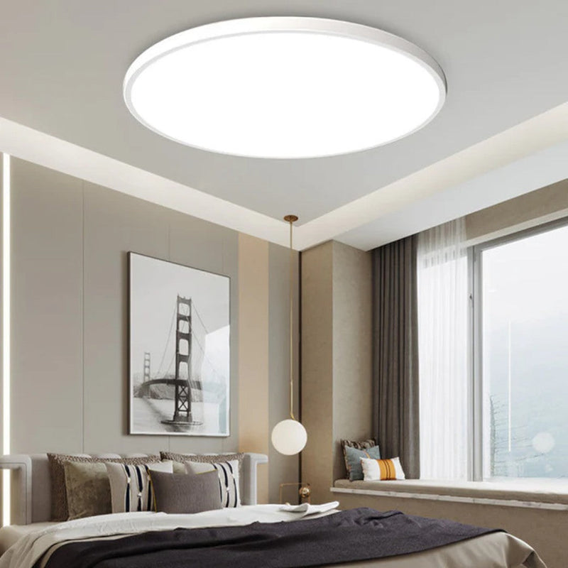 Ultra-Slim Round LED Ceiling Light with 3-Colour Option