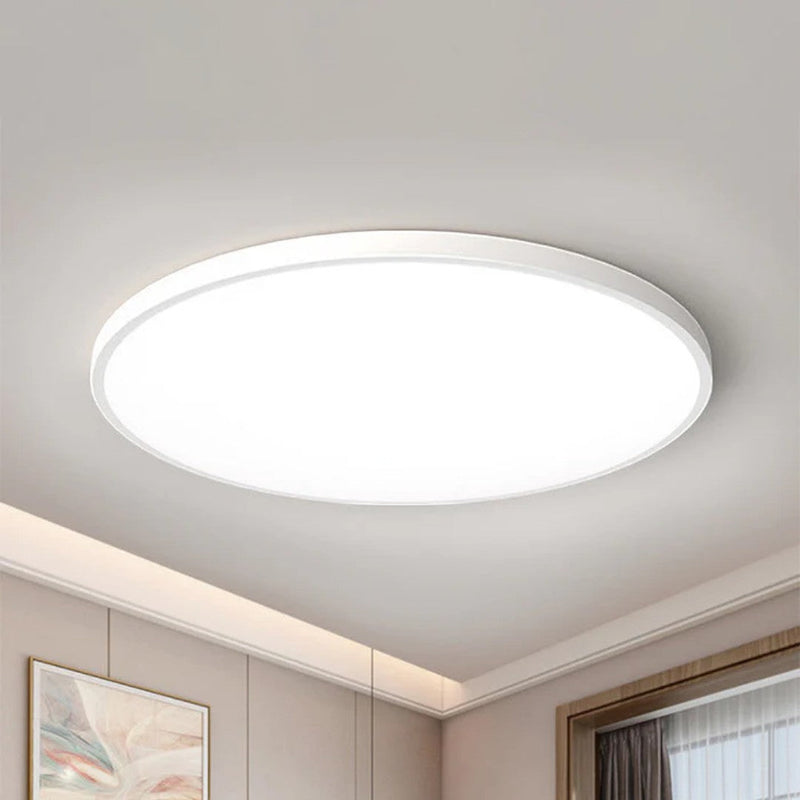 Ultra-Slim Round LED Ceiling Light with 3-Colour Option