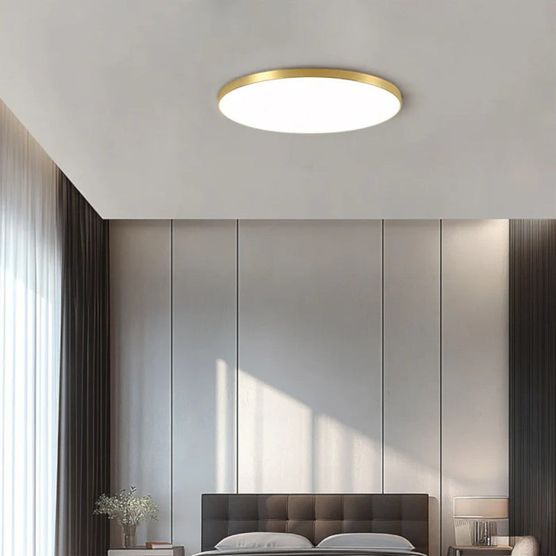 Ultra-Slim Round LED Ceiling Light with 3-Colour Option