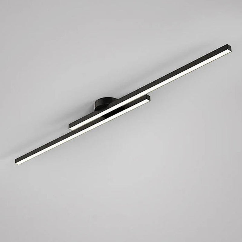 Linear LED Ceiling Light with Minimalist Aluminium Design