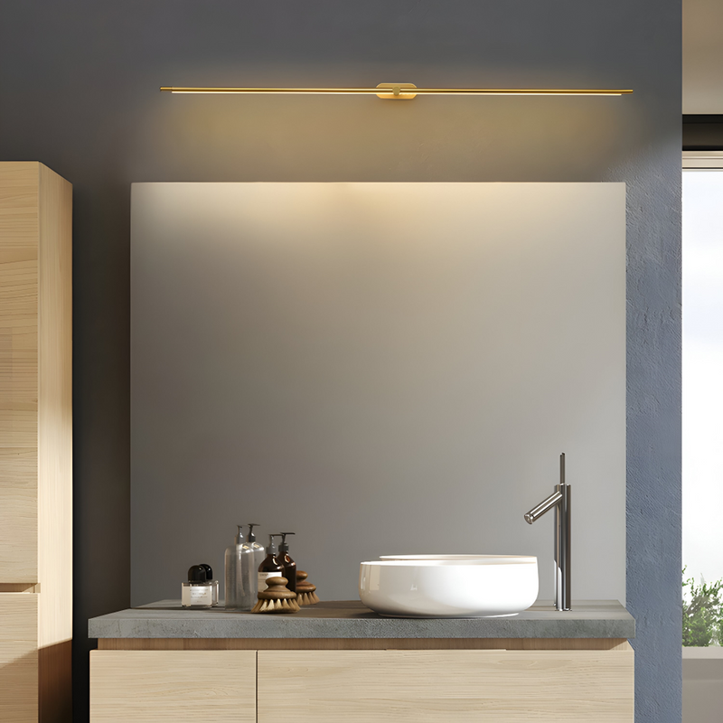 Slim Linear LED Wall Lamp with Acrylic Diffuser