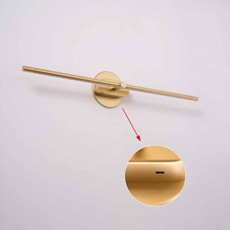 Slim Linear LED Wall Lamp with Acrylic Diffuser