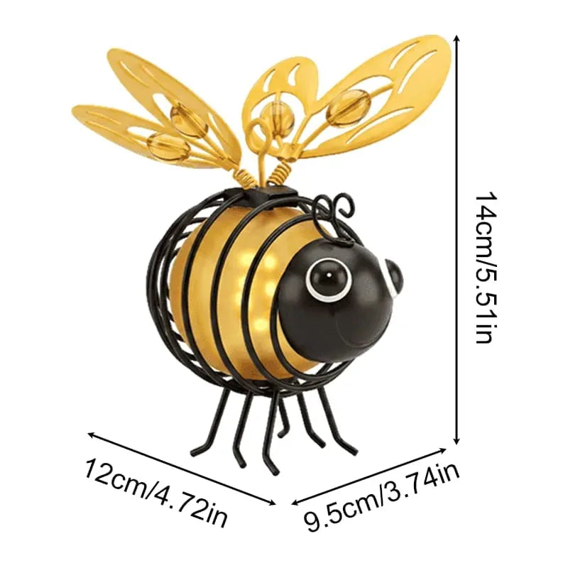 Solar Hanging Bee Garden Lights