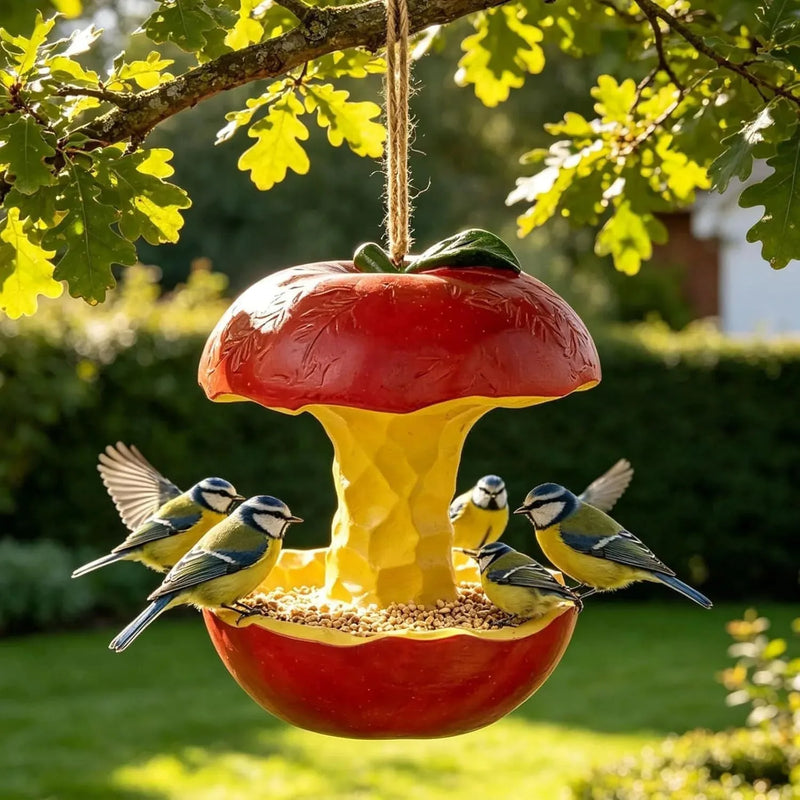 Fruit-Shaped Hanging Bird Feeder for Small Birds