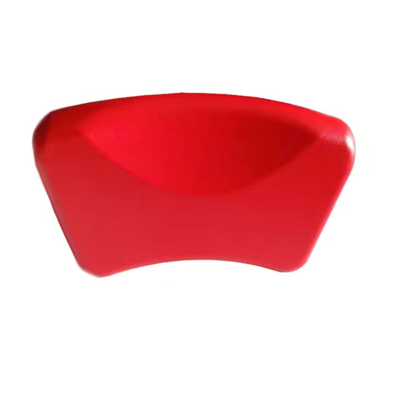 Soft Silicone Bath Pillow with Ergonomic Neck Support