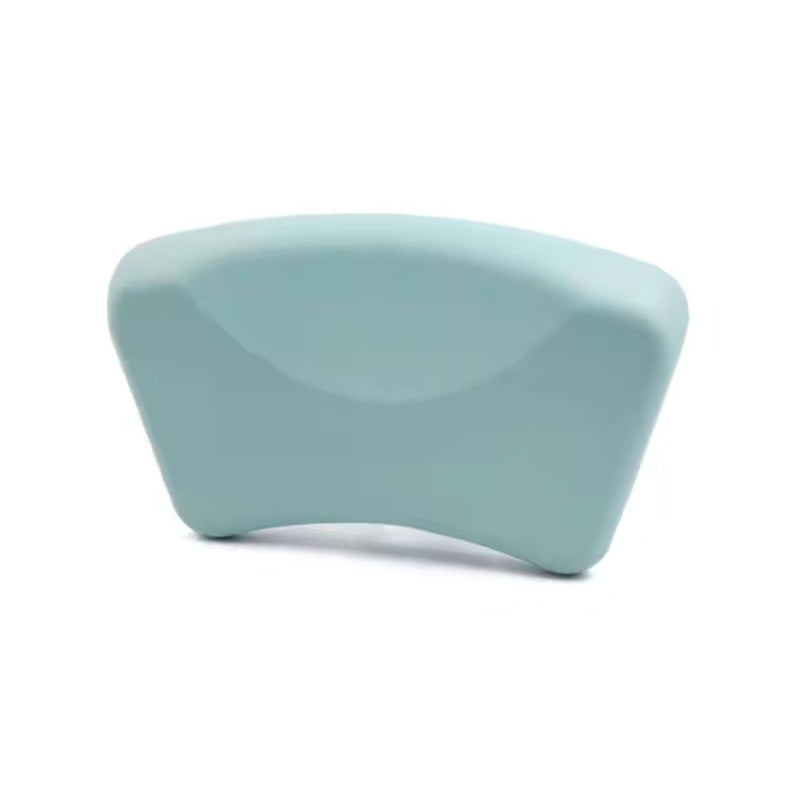 Soft Silicone Bath Pillow with Ergonomic Neck Support