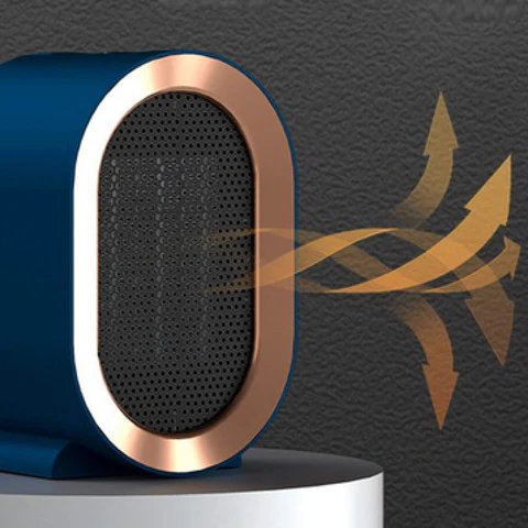 Compact Electric Space Heater for Personal Home and Office Warmth