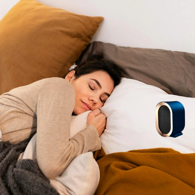 Compact Electric Space Heater for Personal Home and Office Warmth