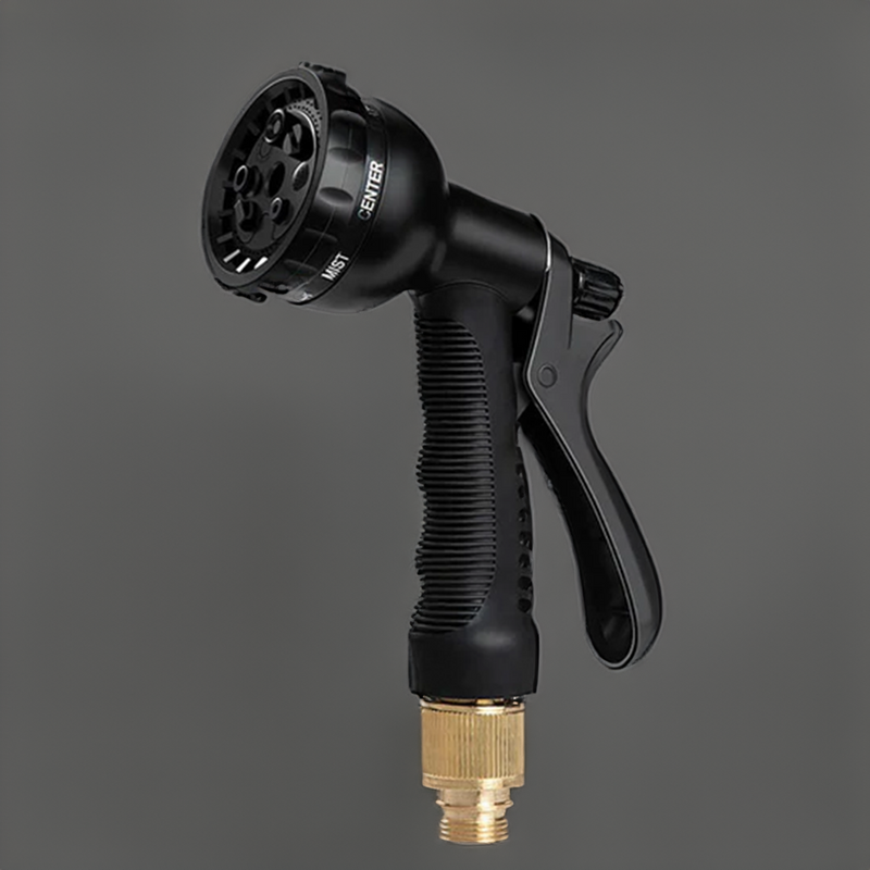 Expandable Garden Hose with Spray Gun - Flexible and Kink-Free