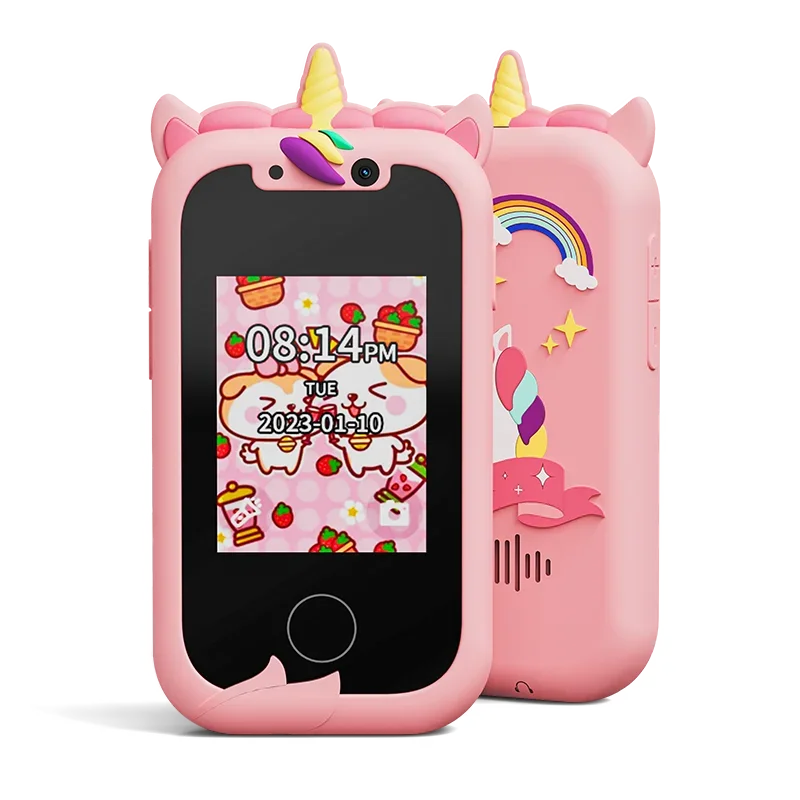 KiddieClick Kids' Touchscreen Camera Phone with Games & Music