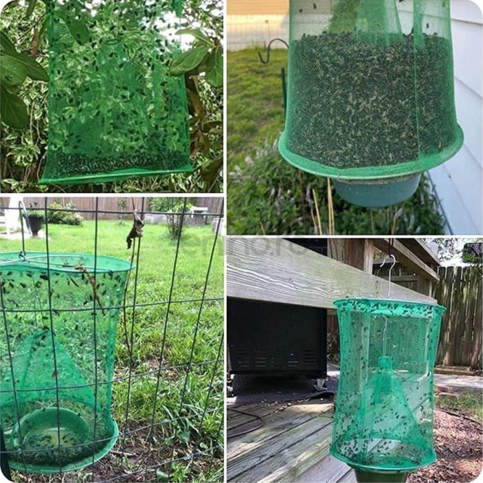 Reusable Hanging Insect Trap for Gardens, Patios and Outdoor Campsites