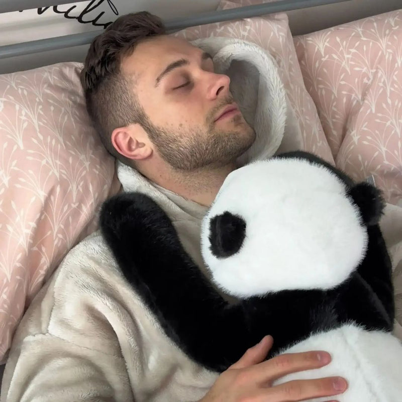 Weighted Panda Plush Toy with Calming Effect for Relaxation and Comfort