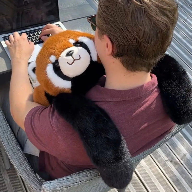 Weighted Panda Plush Toy with Calming Effect for Relaxation and Comfort