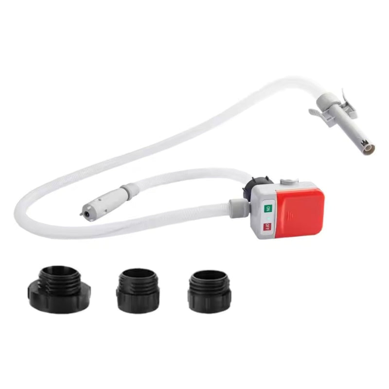 Portable Electric Liquid Transfer Pump with Self-Priming System & 3 Adapters