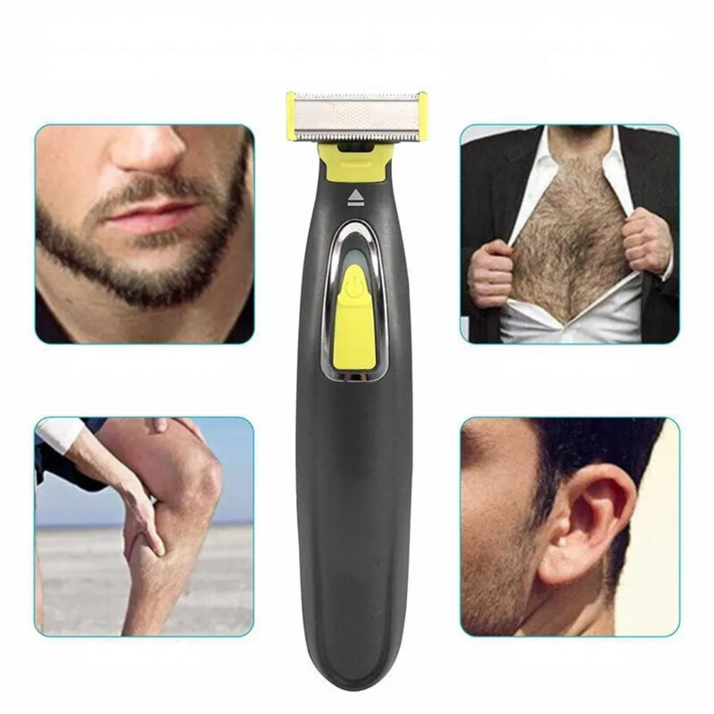 Electric Body Trimmer with T-Blade – Wireless, Rechargeable and Precision Shaving