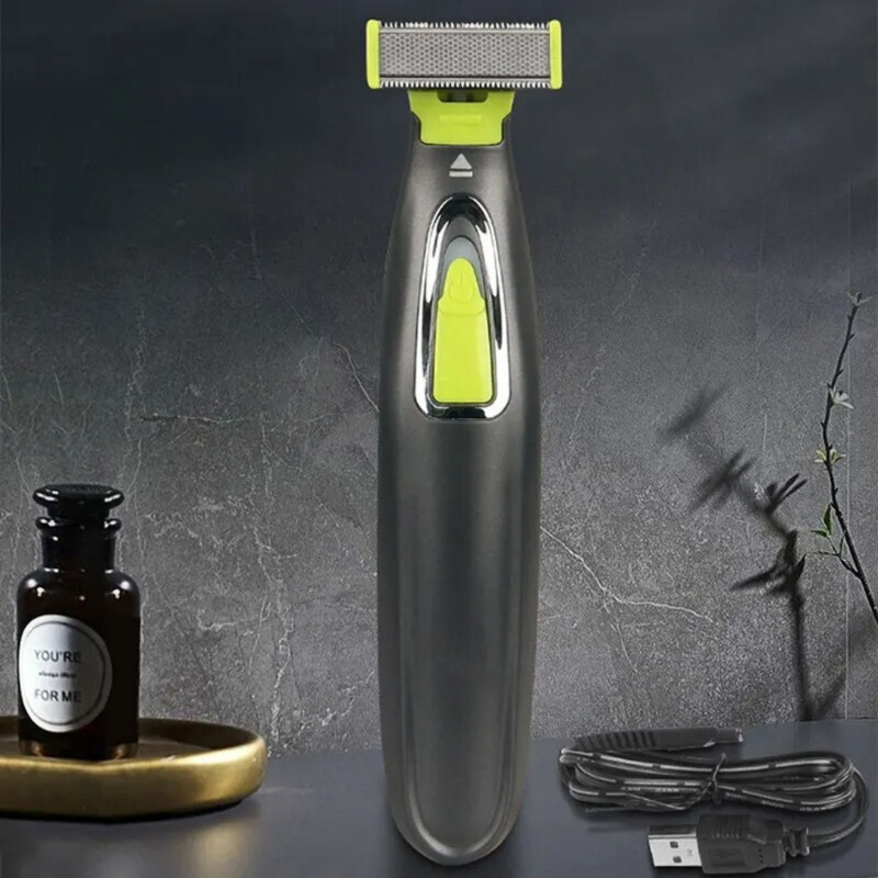 Electric Body Trimmer with T-Blade – Wireless, Rechargeable and Precision Shaving