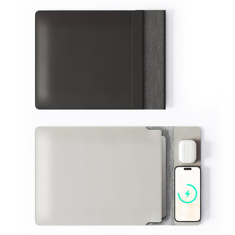 PowerDesk Sleeve – Slim Laptop Case with Wireless Charging Function