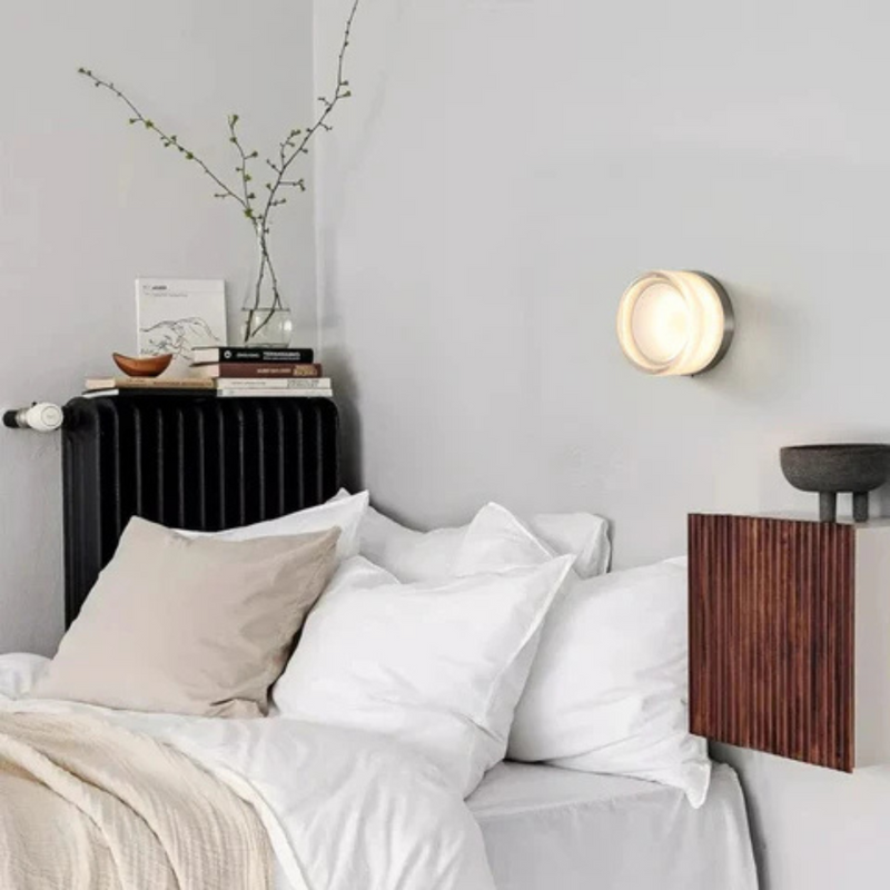 Modern Recessed LED Wall Sconce with Soft Ambient Light
