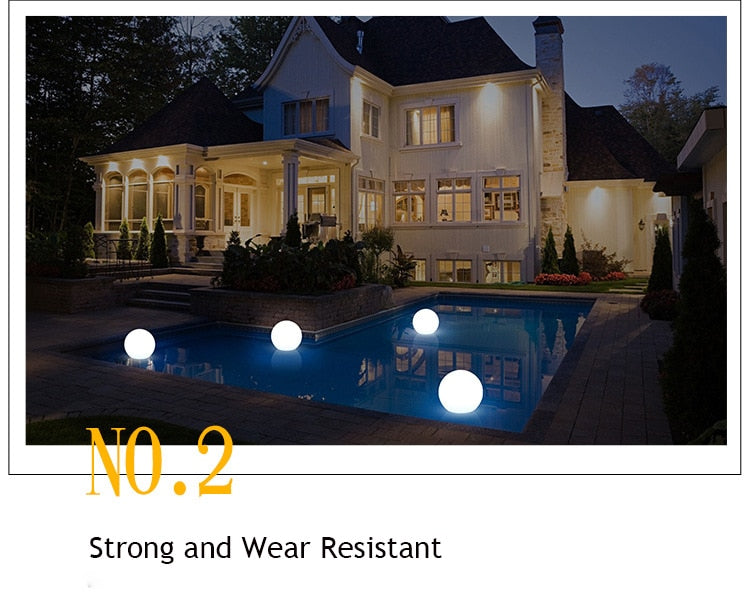 Rechargeable Floating LED Pool Light