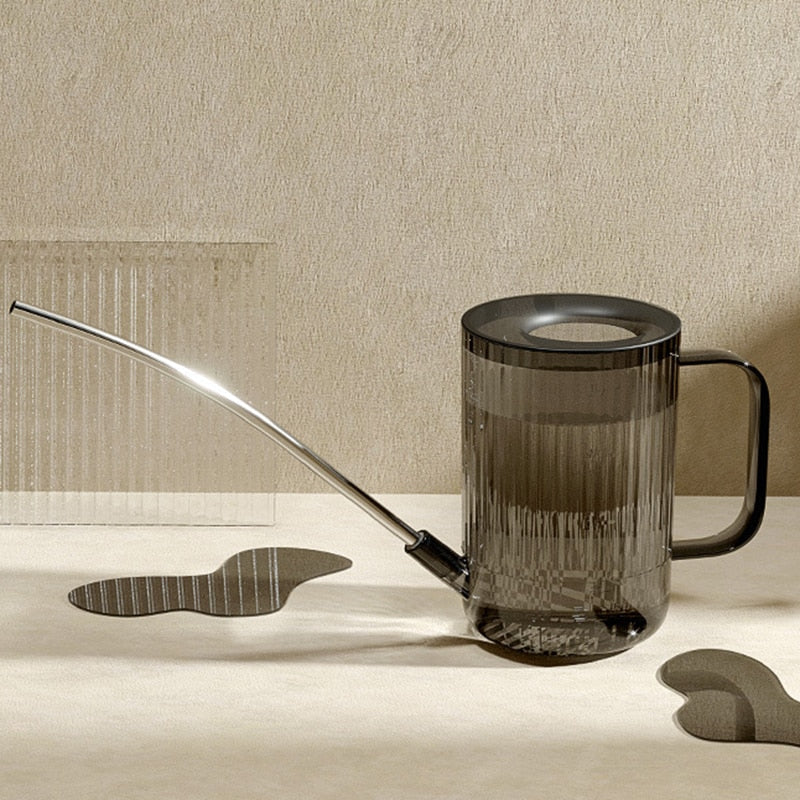 Long Spout Indoor Watering Can with Measuring Scale