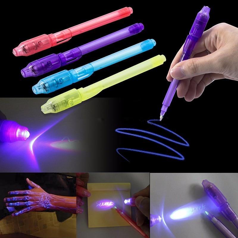 Invisible Ink Pen with UV Light