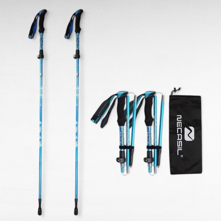 Ergonomic Trekking Poles with Adjustable Length