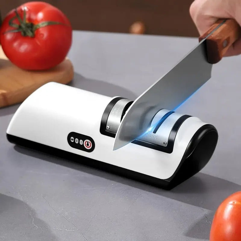 2-Stage Electric Knife Sharpener with Coarse & Fine Sharpening