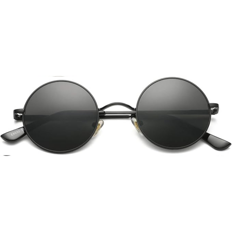 Unisex Polarised Round Sunglasses with UV400 Protection for Everyday Wear