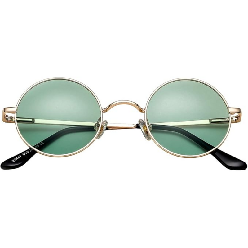 Unisex Polarised Round Sunglasses with UV400 Protection for Everyday Wear