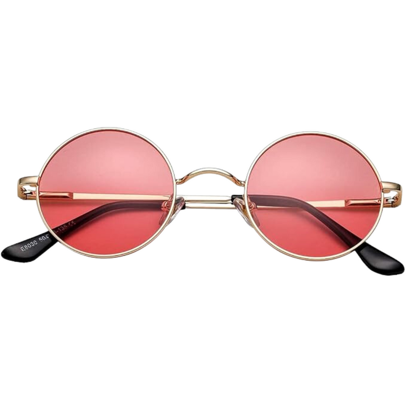 Unisex Polarised Round Sunglasses with UV400 Protection for Everyday Wear