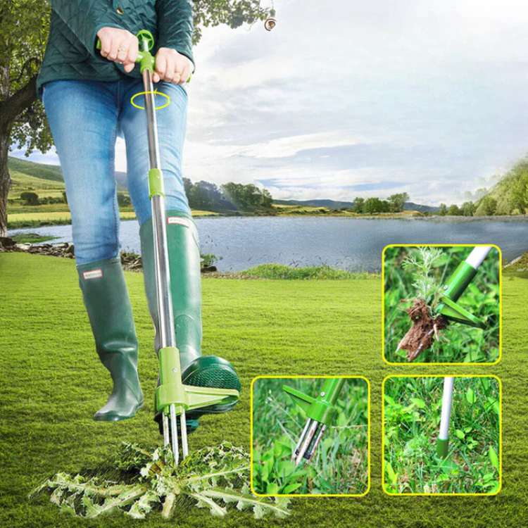 Ergonomic Weed Puller with Claw for Root Removal