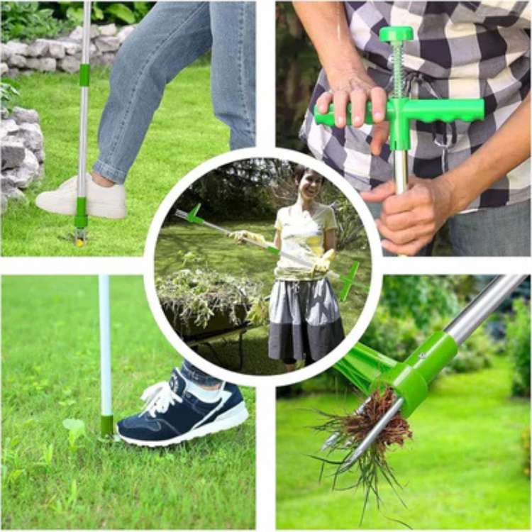 Ergonomic Weed Puller with Claw for Root Removal