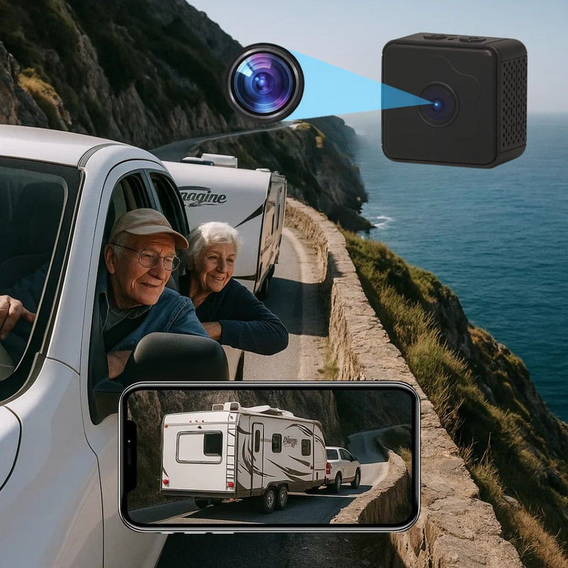 Wireless Reversing Camera with Night Vision and Magnetic Mounting