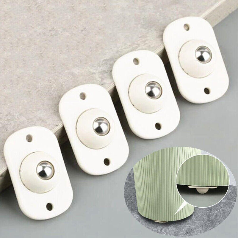 Self-Adhesive Furniture Castors with 360-Degree Movement