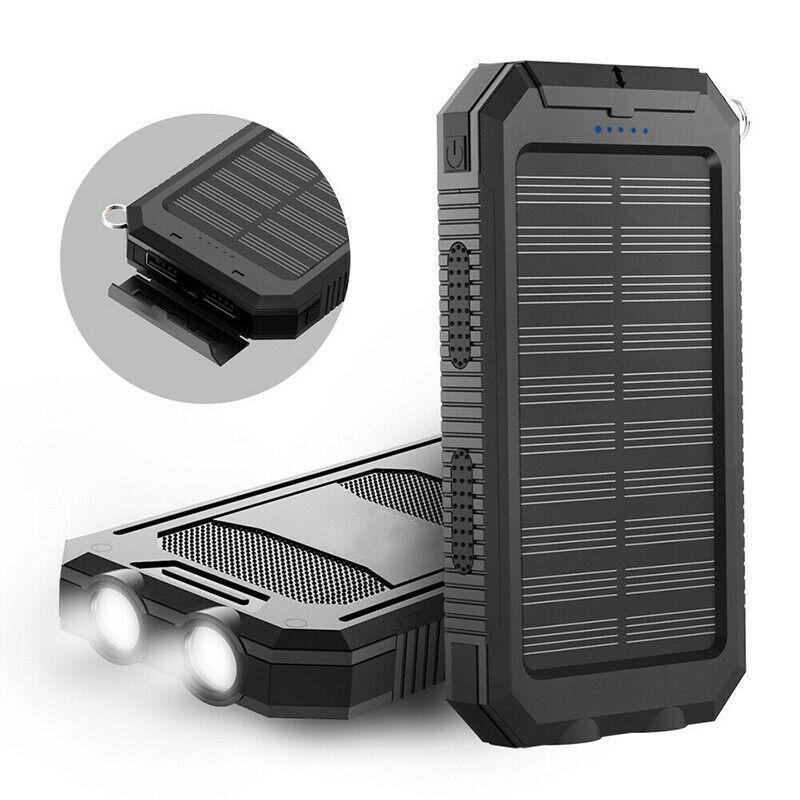 20000mAh Solar Power Bank – Waterproof, Rugged & With Torch
