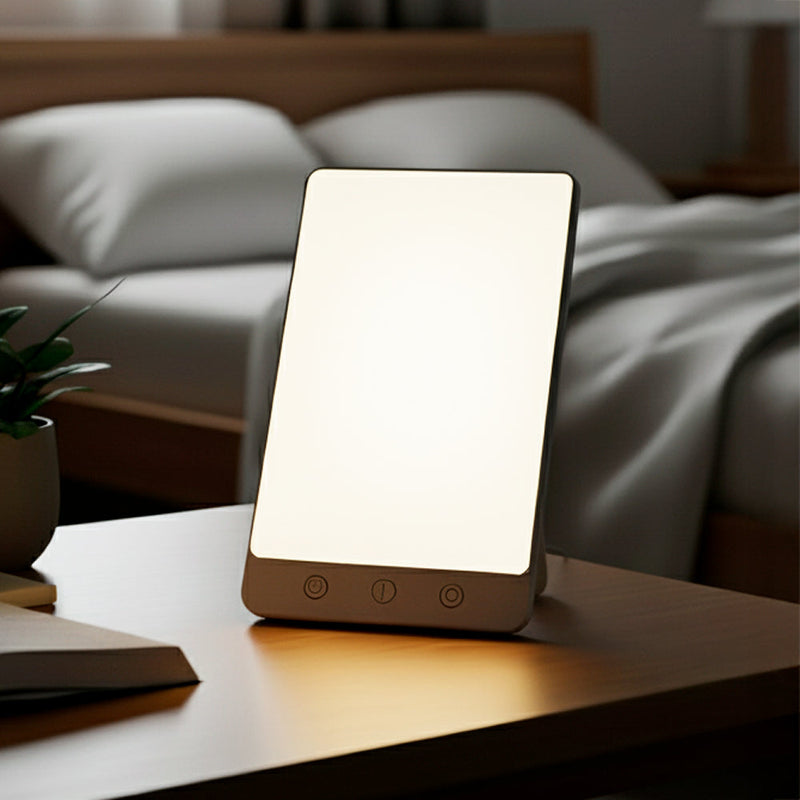 10,000 Lux SAD Light Therapy Lamp with Adjustable Brightness & Timer